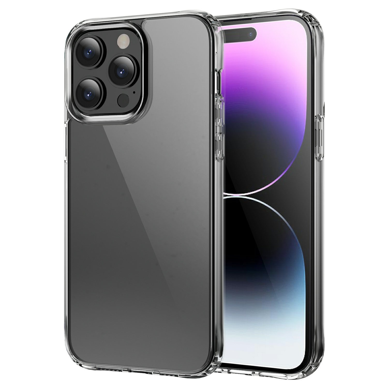 For iPhone 15 Pro Max Drop Resistant Back Cover High Transparency TPU PC Mobile Phone Case For iPhone 15 Pro Max Drop Resistant Back Cover High Transparency TPU PC Mobile Phone Case